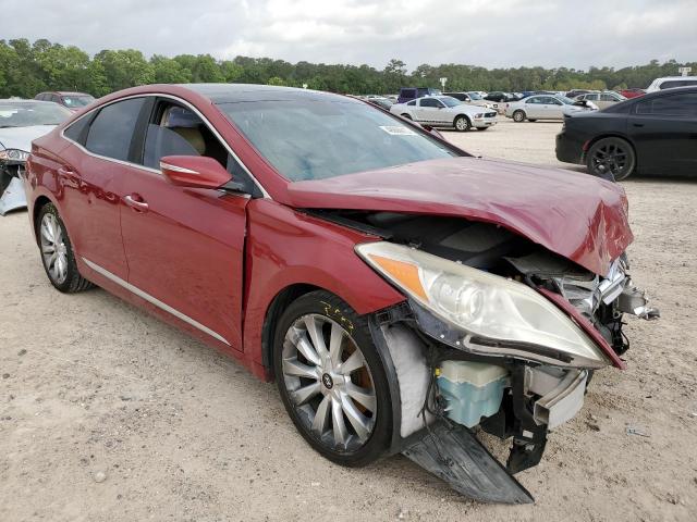 KMHFH4JG2DA215333 - 2013 HYUNDAI AZERA GLS RED photo 4