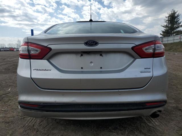 3FA6P0HR3DR384540 - 2013 FORD FUSION SE SILVER photo 6