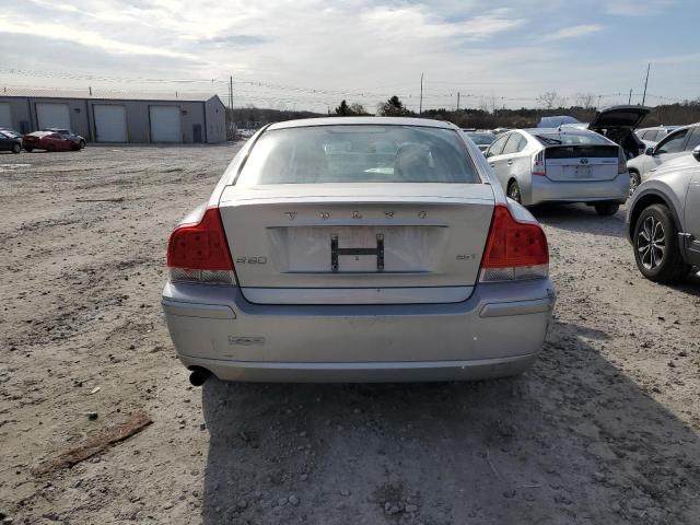 YV1RS592792721527 - 2009 VOLVO S60 2.5T SILVER photo 6