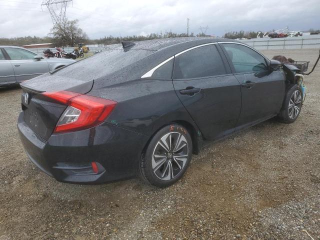 19XFC1F7XGE212191 - 2016 HONDA CIVIC EXL BLACK photo 3