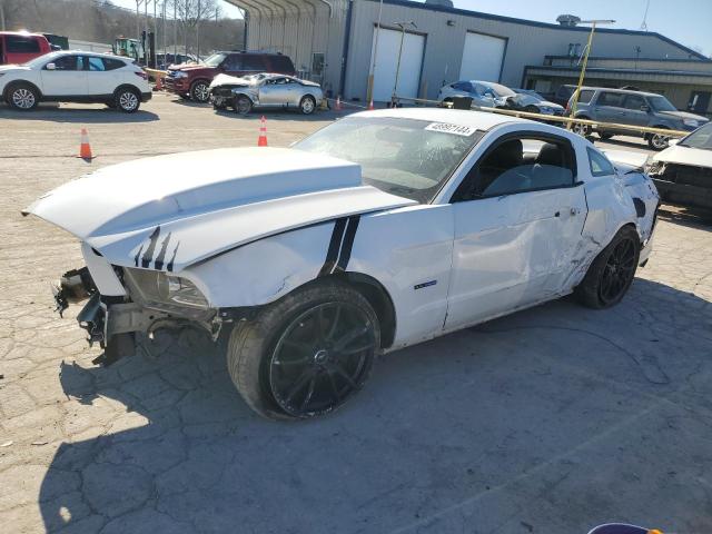1ZVBP8AM3E5264924 - 2014 FORD MUSTANG WHITE photo 1