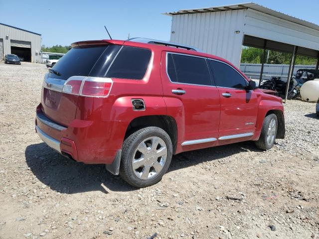 2GKFLUE36E6122666 - 2014 GMC TERRAIN DENALI RED photo 3