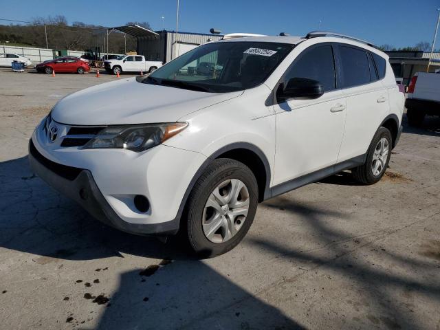 JTMZFREV6FJ052217 - 2015 TOYOTA RAV4 LE WHITE photo 1