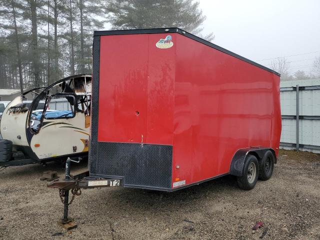 53FBE1426HF032570 - 2017 COVE TRAILER RED photo 2