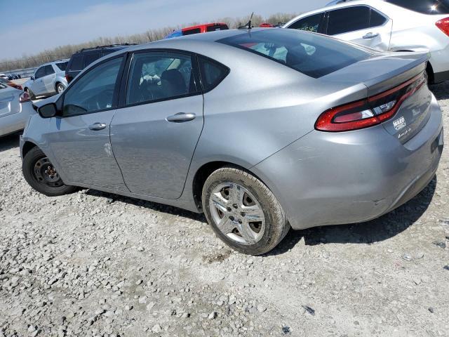 1C3CDFAA0GD516975 - 2016 DODGE DART SE SILVER photo 2