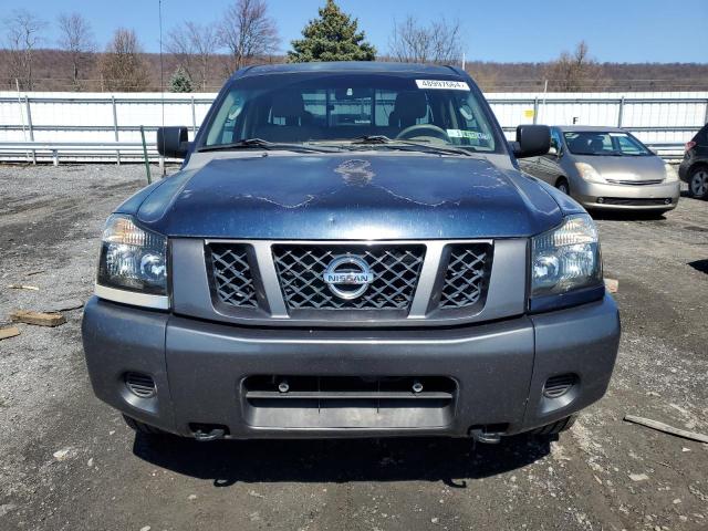 1N6BA06A08N329122 - 2008 NISSAN TITAN XE BLUE photo 5