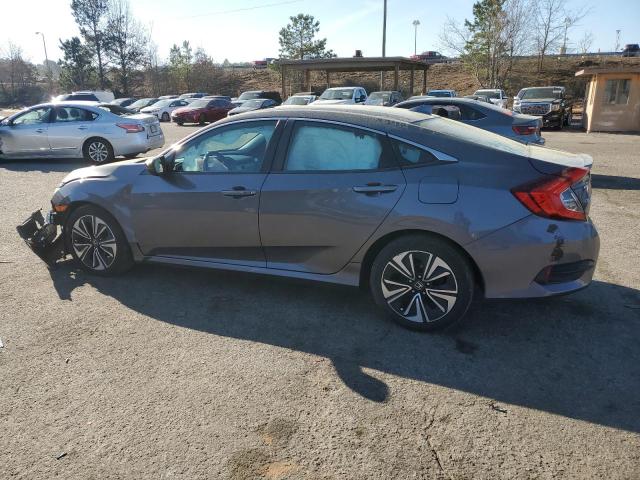 19XFC1F76GE224175 - 2016 HONDA CIVIC EXL GRAY photo 2