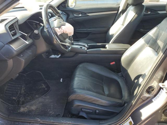 19XFC1F76GE224175 - 2016 HONDA CIVIC EXL GRAY photo 7