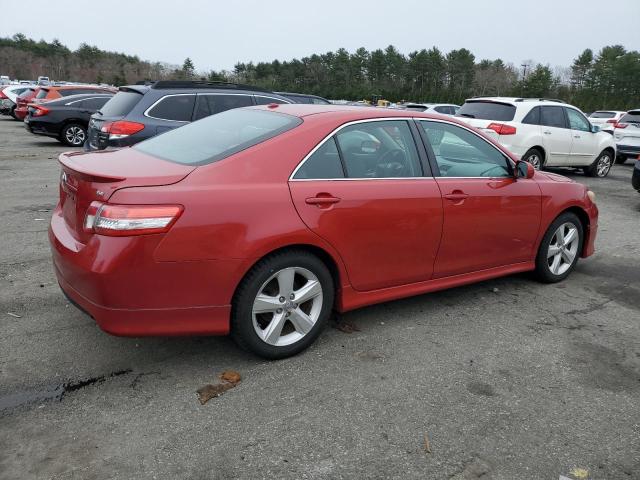 4T1BF3EK1BU638879 - 2011 TOYOTA CAMRY BASE RED photo 3