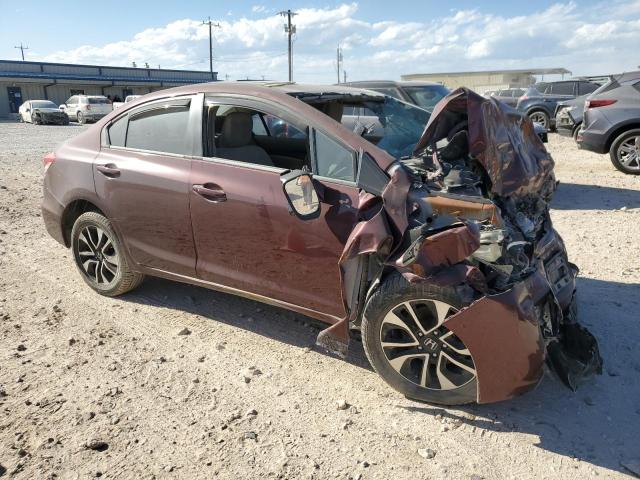 19XFB2F82FE064912 - 2015 HONDA CIVIC EX BURGUNDY photo 4