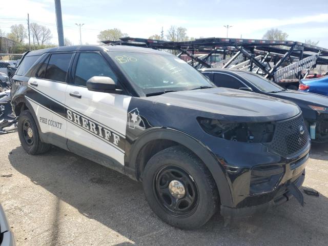 1FM5K8AB2NGB53343 - 2022 FORD EXPLORER POLICE INTERCEPTOR Qara foto 4