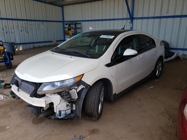 1G1RD6E40CU126195 - 2012 CHEVROLET VOLT WHITE photo 1