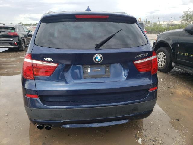 5UXWX7C58DL978836 - 2013 BMW X3 XDRIVE35I BLUE photo 6