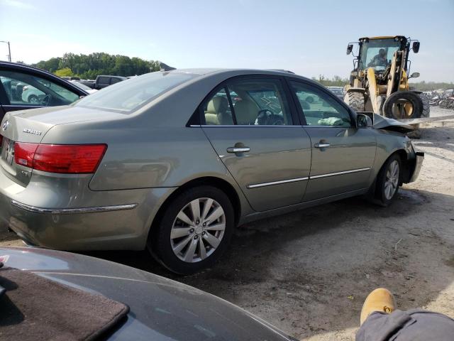 5NPEU46F59H444309 - 2009 HYUNDAI SONATA SE GREEN photo 3