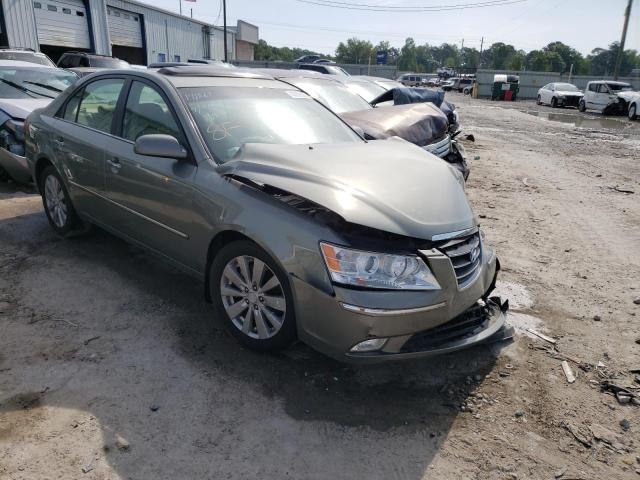 5NPEU46F59H444309 - 2009 HYUNDAI SONATA SE GREEN photo 4