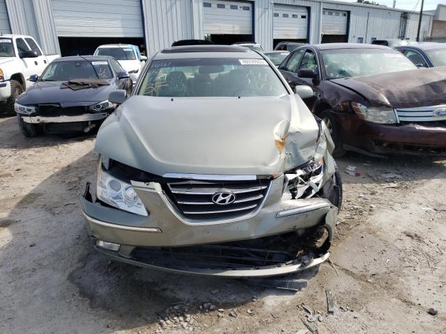 5NPEU46F59H444309 - 2009 HYUNDAI SONATA SE GREEN photo 5