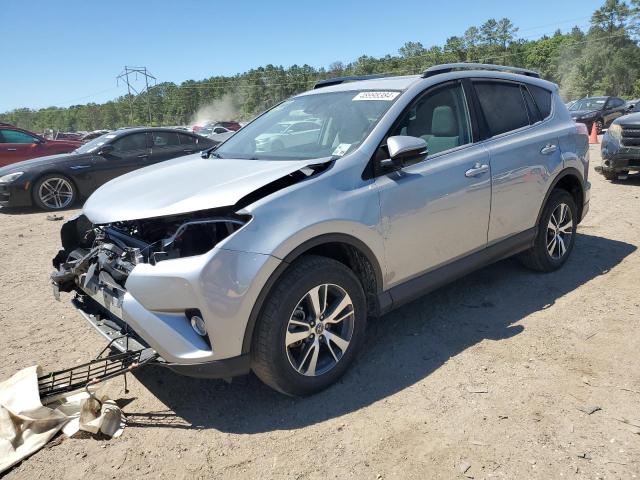 2T3WFREVXJW516025 - 2018 TOYOTA RAV4 ADVENTURE SILVER photo 1