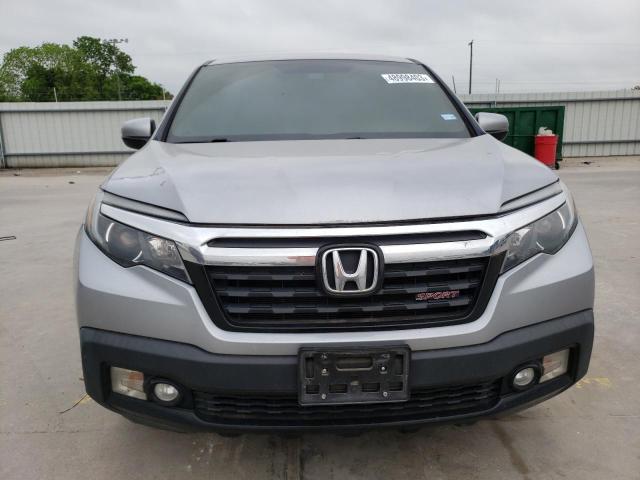 5FPYK2F15KB005358 - 2019 HONDA RIDGELINE SPORT SILVER photo 5