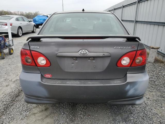 1NXBR32E47Z935660 - 2007 TOYOTA COROLLA CE GRAY photo 6