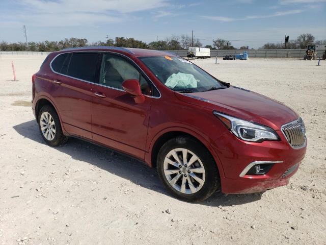 LRBFXBSA1HD223111 - 2017 BUICK ENVISION ESSENCE Շագանակագույն լուսանկար 4