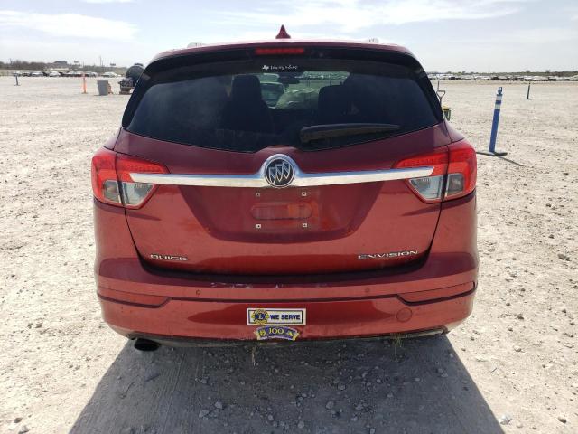 LRBFXBSA1HD223111 - 2017 BUICK ENVISION ESSENCE Շագանակագույն լուսանկար 6