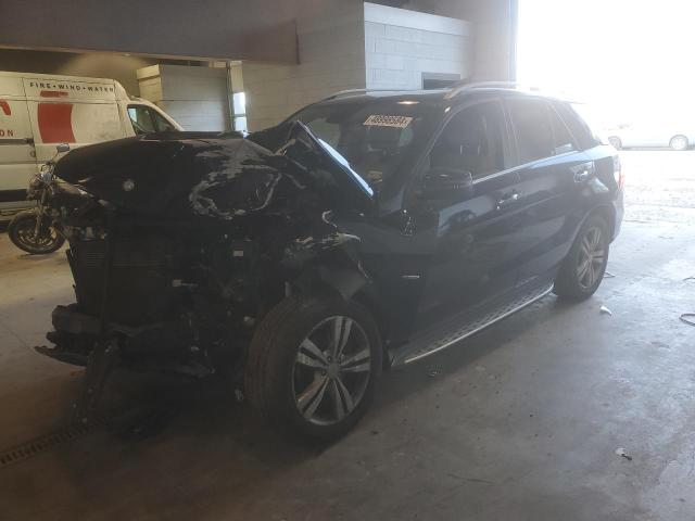 4JGDA5HB9CA020775 - 2012 MERCEDES-BENZ ML 350 4MATIC BLUE photo 1