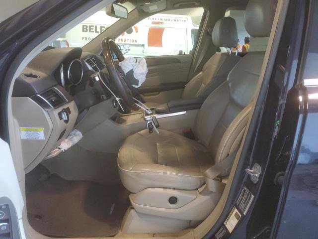 4JGDA5HB9CA020775 - 2012 MERCEDES-BENZ ML 350 4MATIC BLUE photo 7