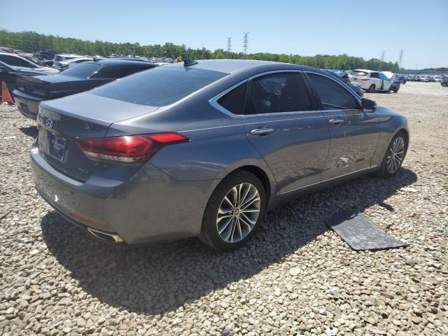 KMHGN4JE0FU067664 - 2015 HYUNDAI GENESIS 3.8L GRAY photo 3