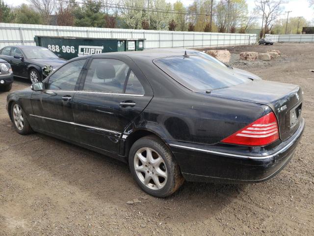 WDBNG83J16A484637 - 2006 MERCEDES-BENZ S 430 4MATIC BLACK photo 2