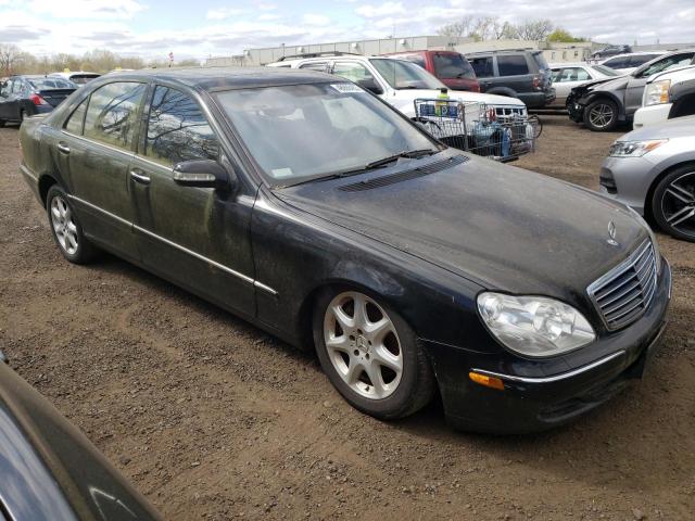 WDBNG83J16A484637 - 2006 MERCEDES-BENZ S 430 4MATIC BLACK photo 4