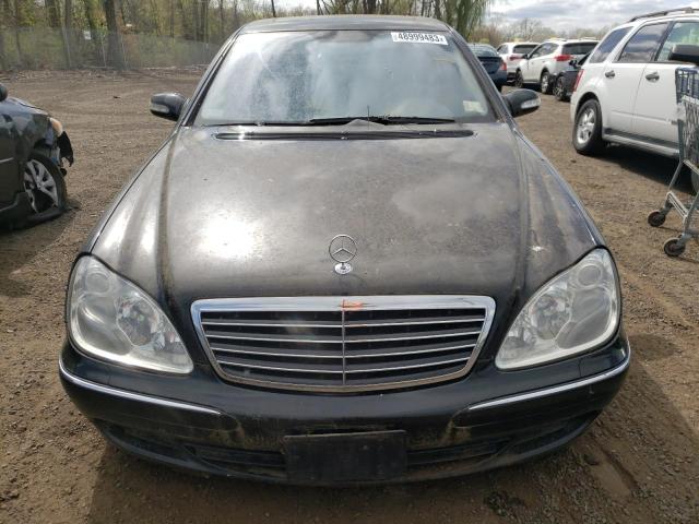 WDBNG83J16A484637 - 2006 MERCEDES-BENZ S 430 4MATIC BLACK photo 5