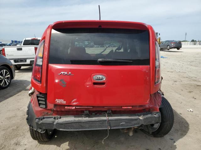 KNDJT2A29A7166050 - 2010 KIA SOUL + RED photo 6