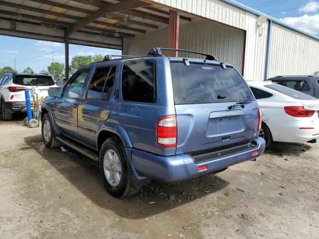 JN8AR07Y7YW421930 - 2000 NISSAN PATHFINDER LE 青色 照片 2