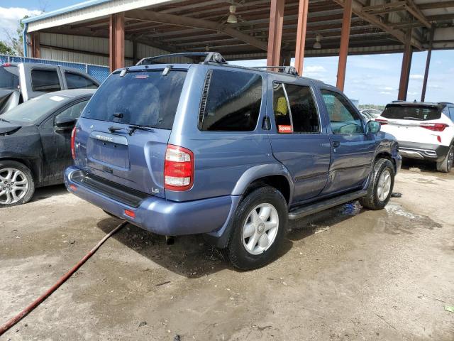 JN8AR07Y7YW421930 - 2000 NISSAN PATHFINDER LE 青色 照片 3