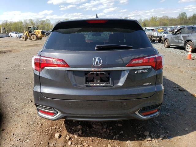 5J8TB4H79GL018250 - 2016 ACURA RDX ADVANCE CHARCOAL photo 6