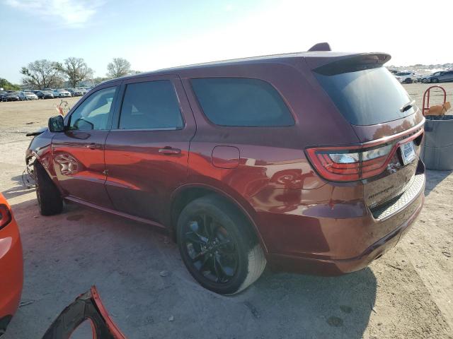 1C4RDHDG5MC551594 - 2021 DODGE DURANGO GT RED photo 2