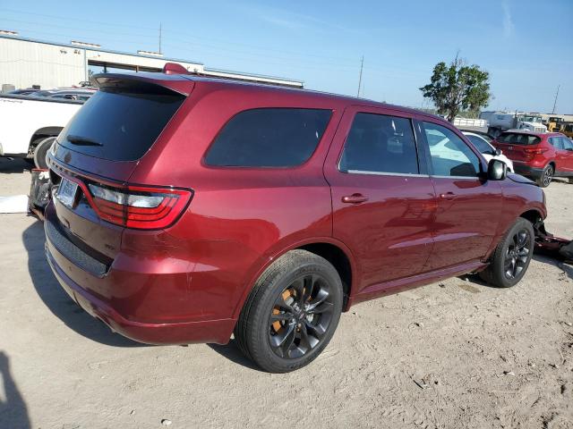 1C4RDHDG5MC551594 - 2021 DODGE DURANGO GT RED photo 3