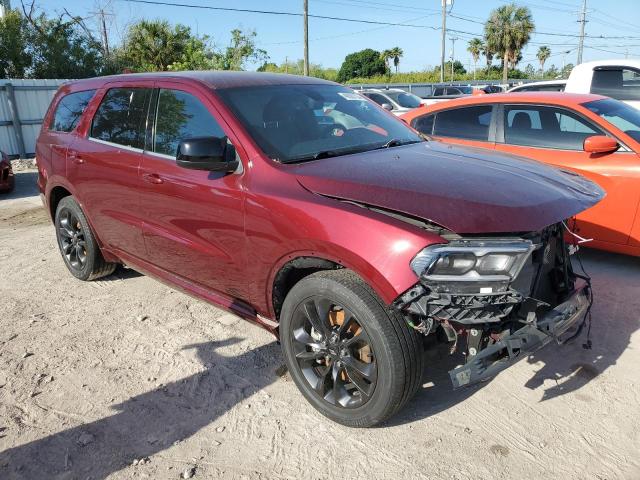 1C4RDHDG5MC551594 - 2021 DODGE DURANGO GT RED photo 4