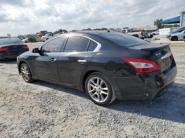 1N4AA5AP4AC832778 - 2010 NISSAN MAXIMA S BLACK photo 2