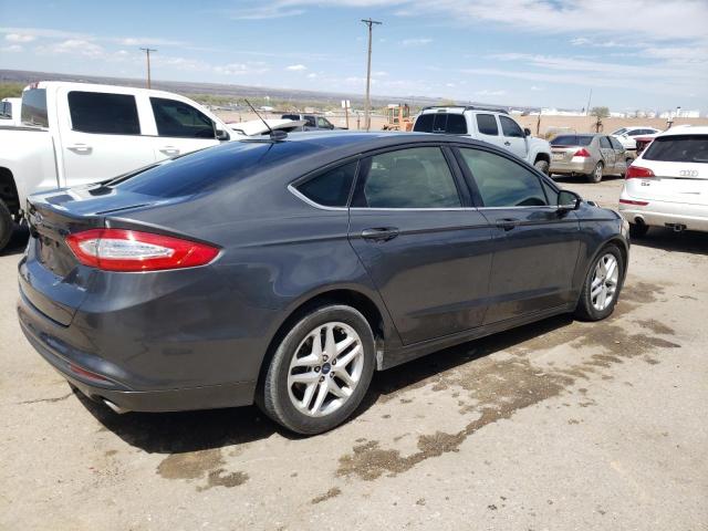 3FA6P0H75FR194501 - 2015 FORD FUSION SE GRAY photo 3