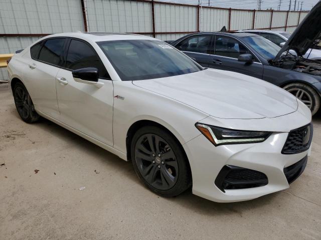 19UUB5F57PA003222 - 2023 ACURA TLX TECH A WHITE photo 4