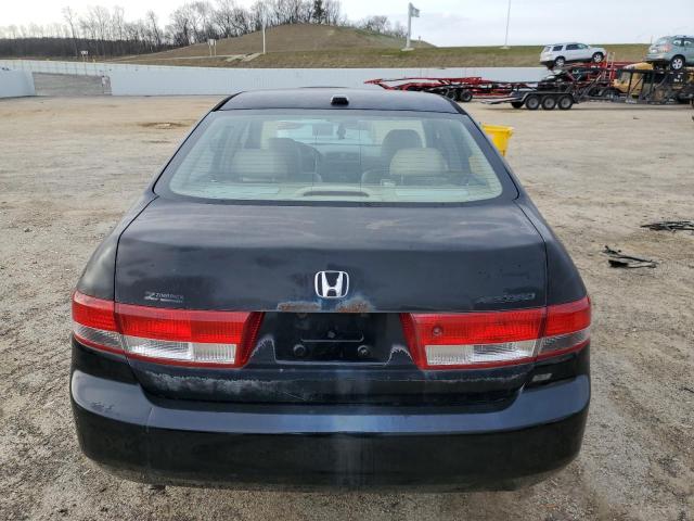 1HGCM66584A090958 - 2004 HONDA ACCORD EX BLACK photo 6