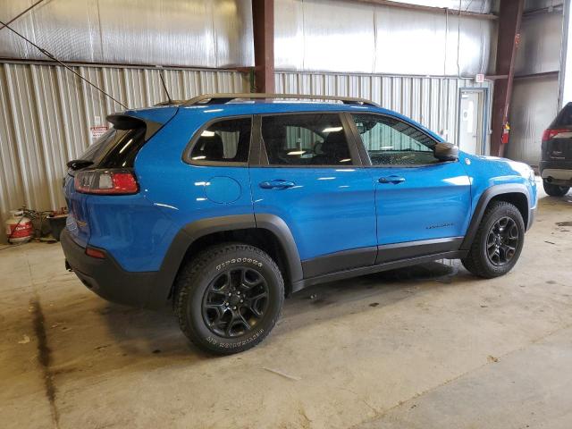 1C4PJMBXXLD581789 - 2020 JEEP CHEROKEE TRAILHAWK BLUE photo 3