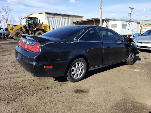 1HGCG32222A028888 - 2002 HONDA ACCORD SE BLACK photo 3