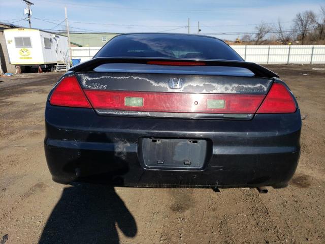 1HGCG32222A028888 - 2002 HONDA ACCORD SE BLACK photo 6