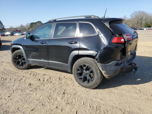 1C4PJMBX7JD532336 - 2018 JEEP CHEROKEE TRAILHAWK BLACK photo 2