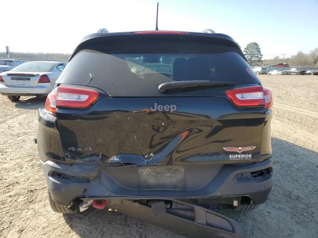 1C4PJMBX7JD532336 - 2018 JEEP CHEROKEE TRAILHAWK BLACK photo 6