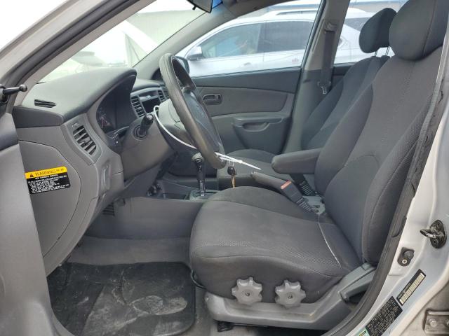 KNADE123666088359 - 2006 KIA RIO SILVER photo 7