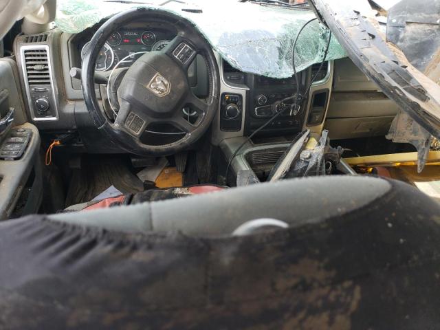 1C6RR6LT4KS637929 - 2019 RAM 1500 CLASS SLT GREEN photo 8