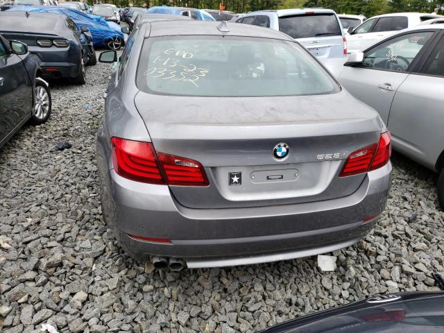 WBAXH5C51CDW03352 - 2012 BMW 528 XI GRAY photo 6